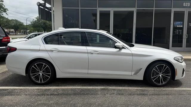 Certified Used 2023 Alpine White BMW 540i xDrive image 2