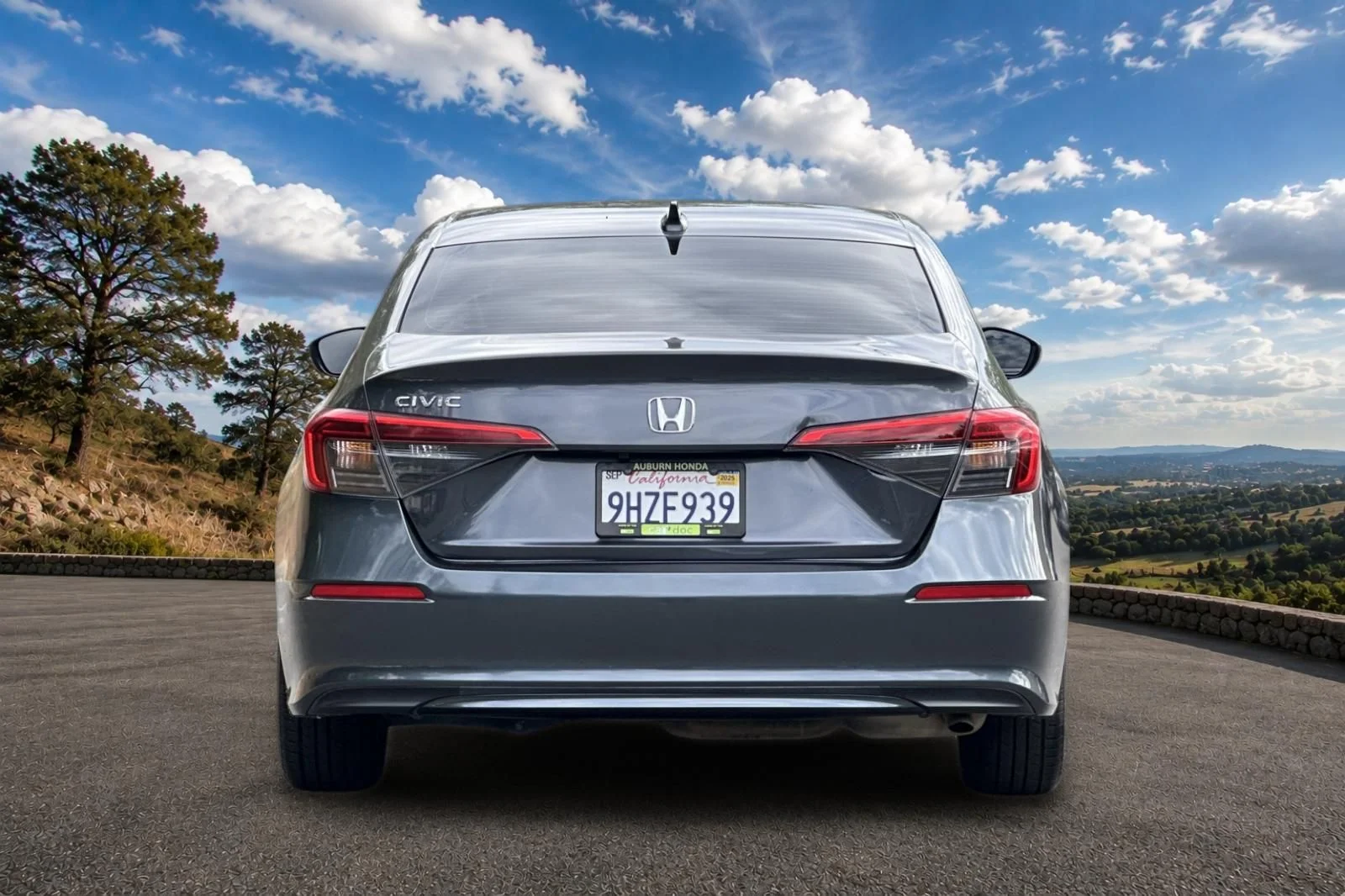 Used 2023 Meteorite Gray Metallic Honda LX image 6