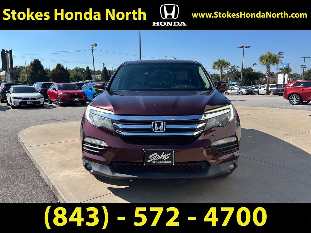 Used 2017 Red Honda EX-L image 2