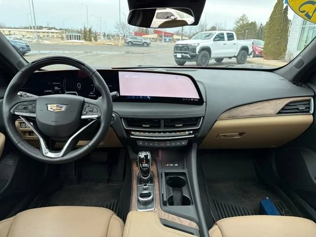 Used 2025 Radiant Red Tintcoat Cadillac Premium Luxury image 32