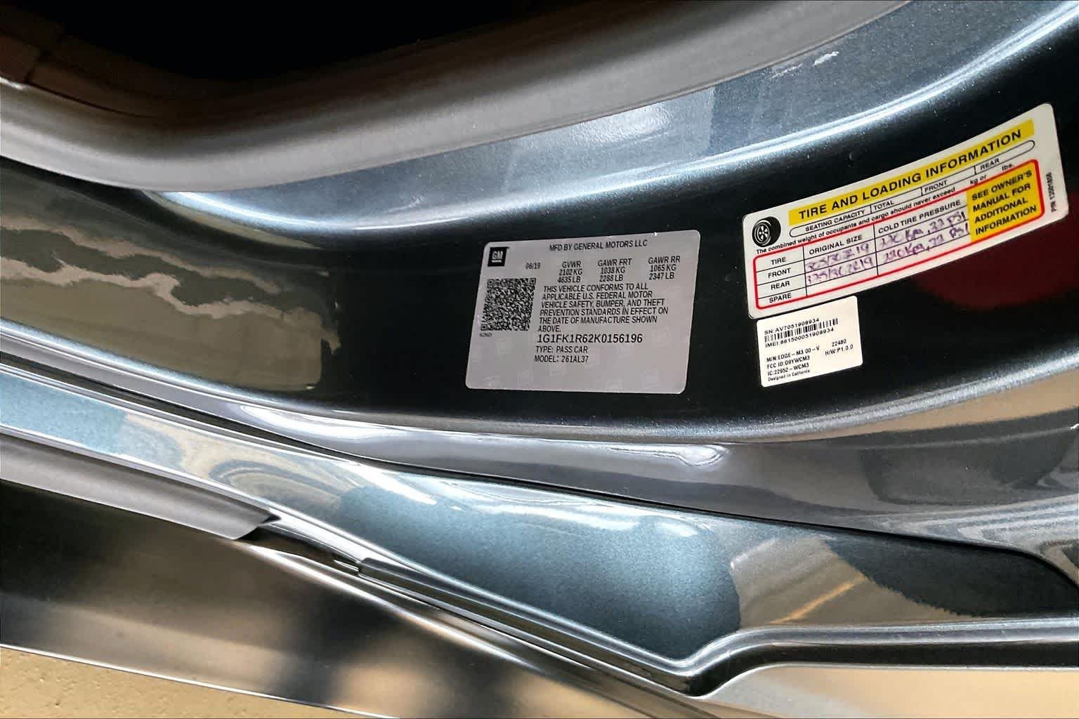 Used 2019 Shadow Gray Metallic Chevrolet ZL1 image 30