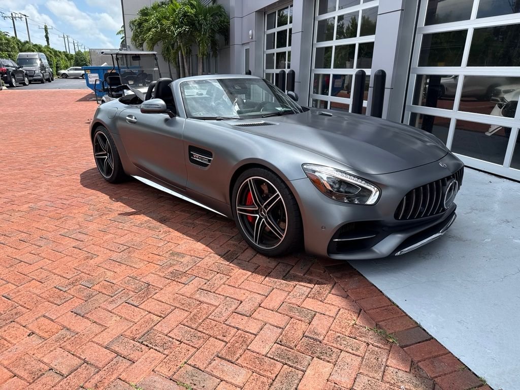 Used 2018 Gray Mercedes-Benz C image 1