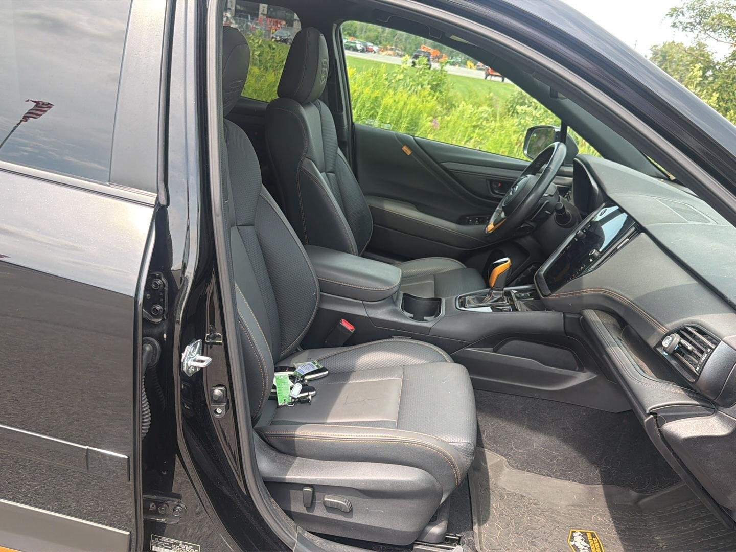 Used 2024 Crystal Black Silica Subaru Wilderness image 18