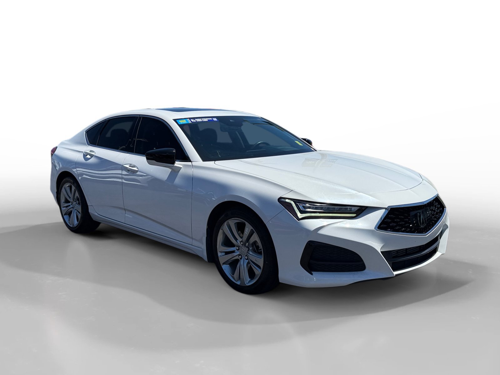 Used 2021 Platinum White Pearl Acura Technology Package image 7