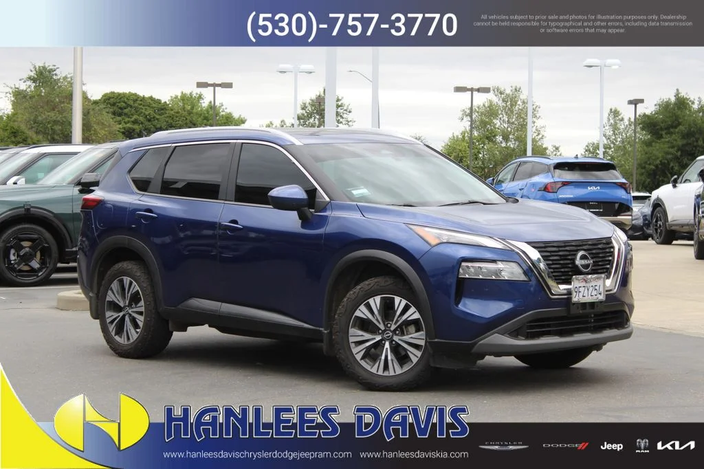 Used 2023 Blue Nissan SV image 1