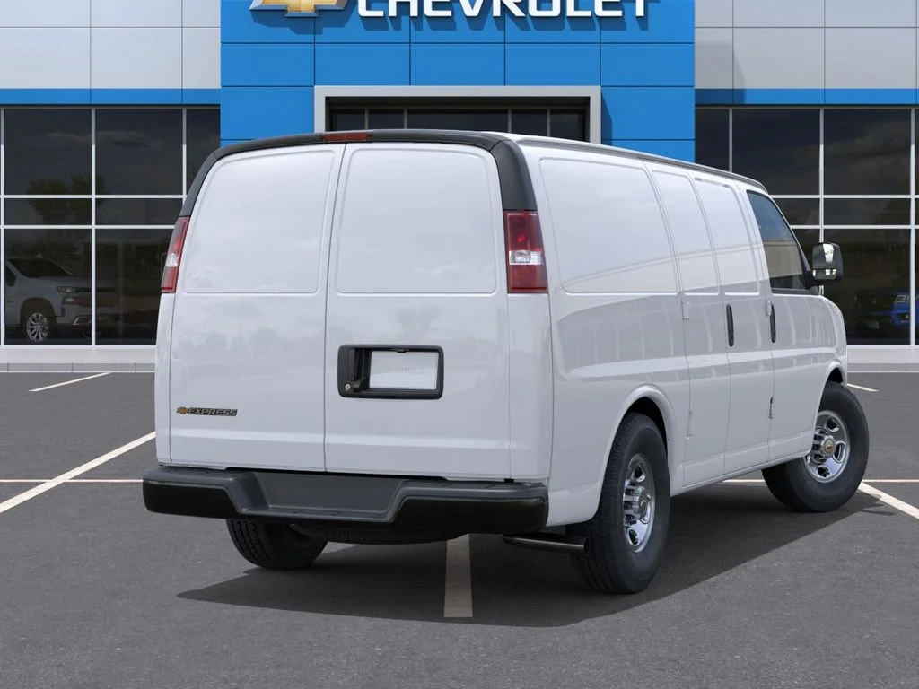 New 2026 White Chevrolet Work Van image 4