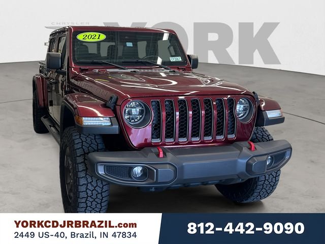 Used 2021 Red Jeep Rubicon image 7