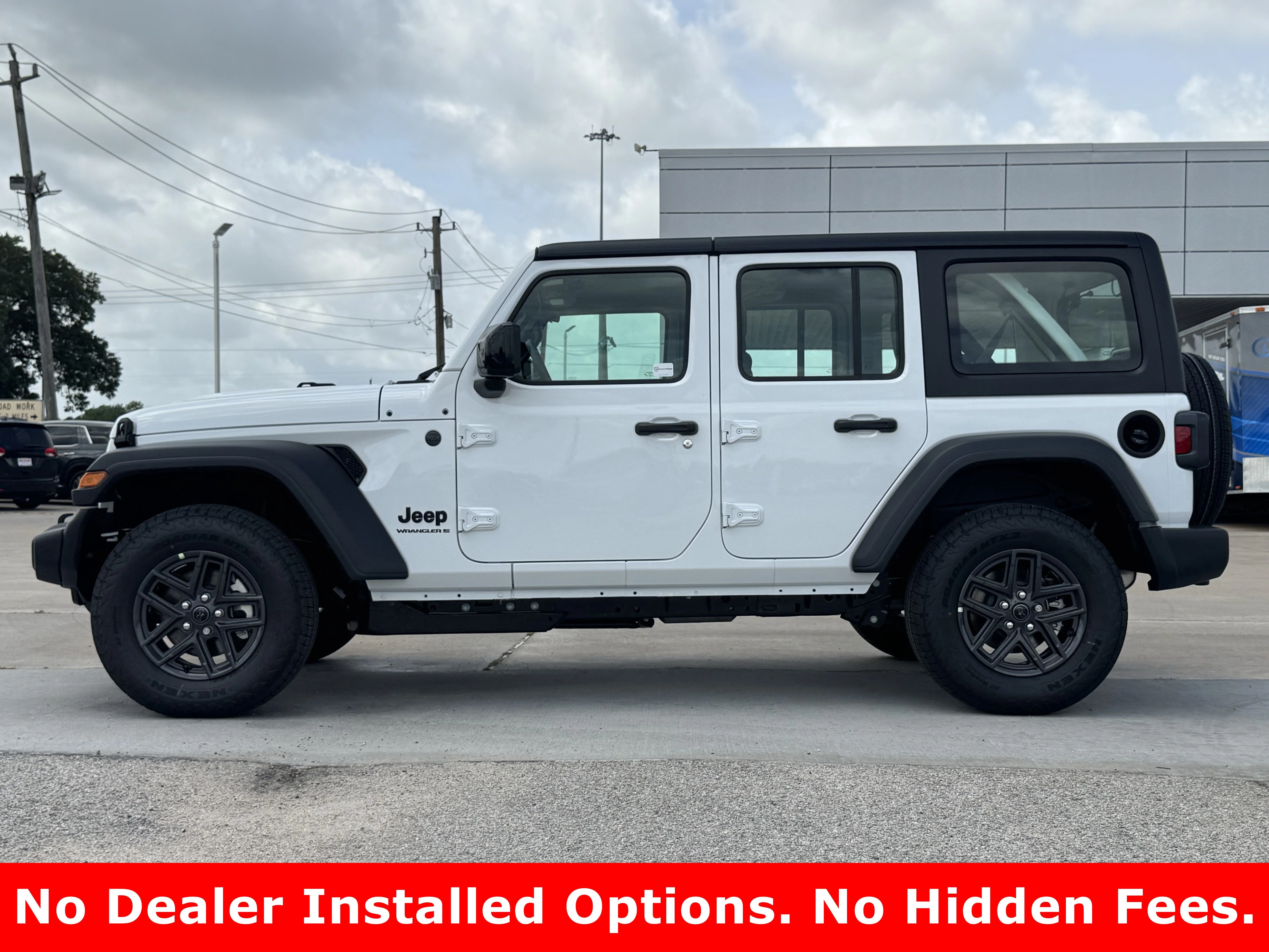 New 2026 Bright White Clearcoat Jeep Sport image 6