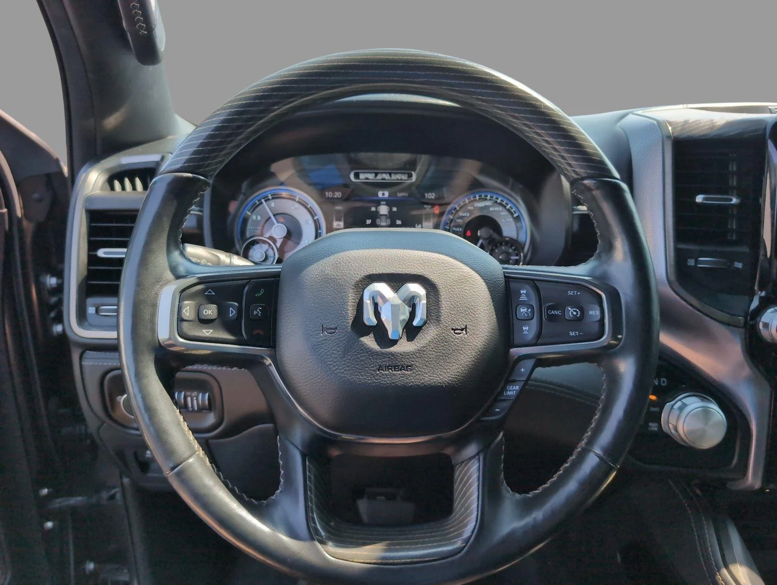 Used 2020 Granite Crystal Metallic Clearcoat Ram Limited image 31