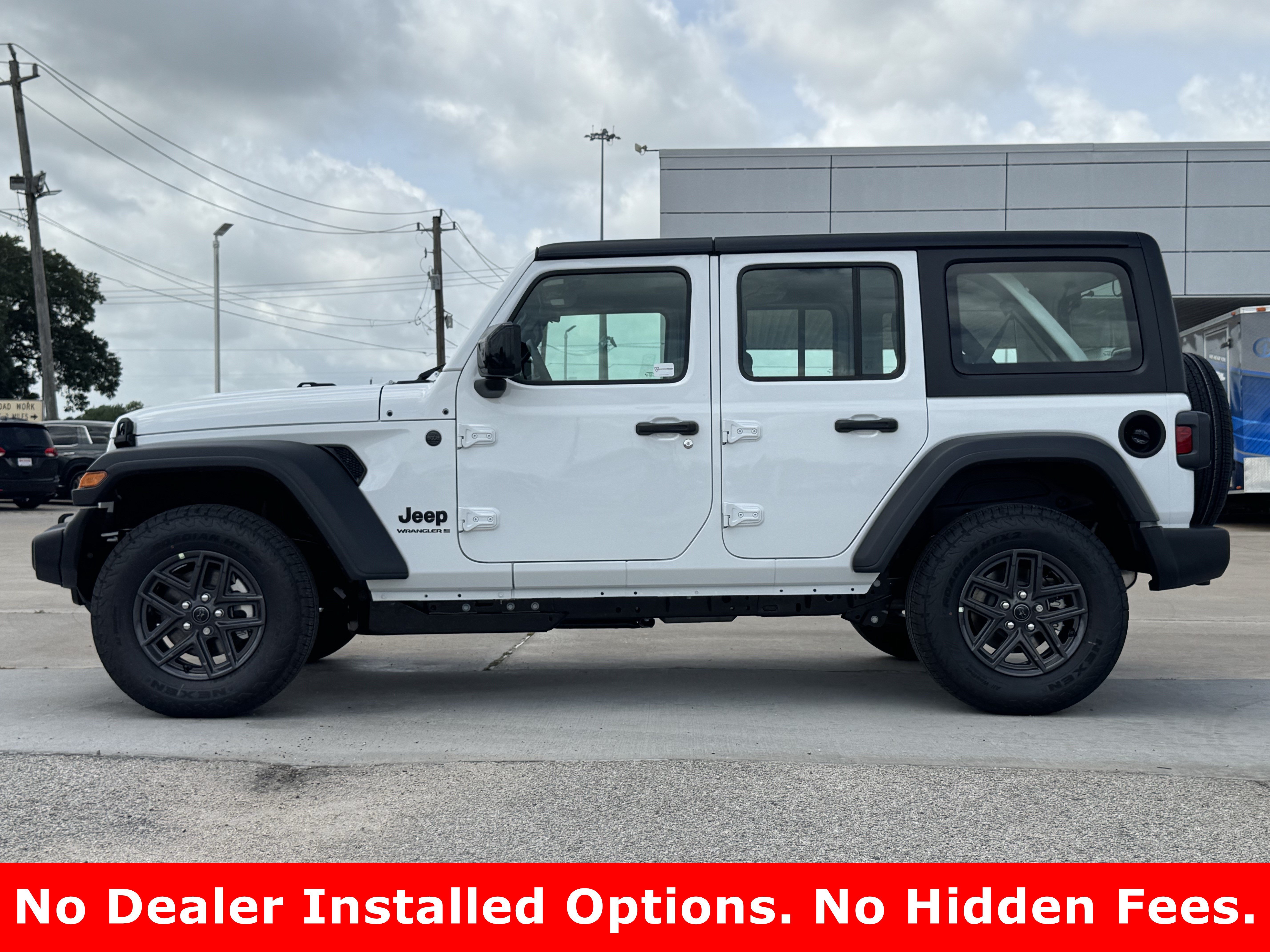 New 2026 Bright White Clearcoat Jeep Sport image 6