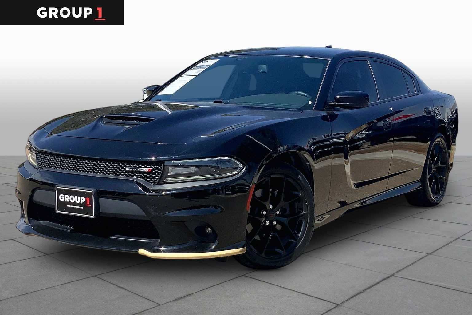 Used 2020 Pitch Black Clearcoat Dodge GT image 1