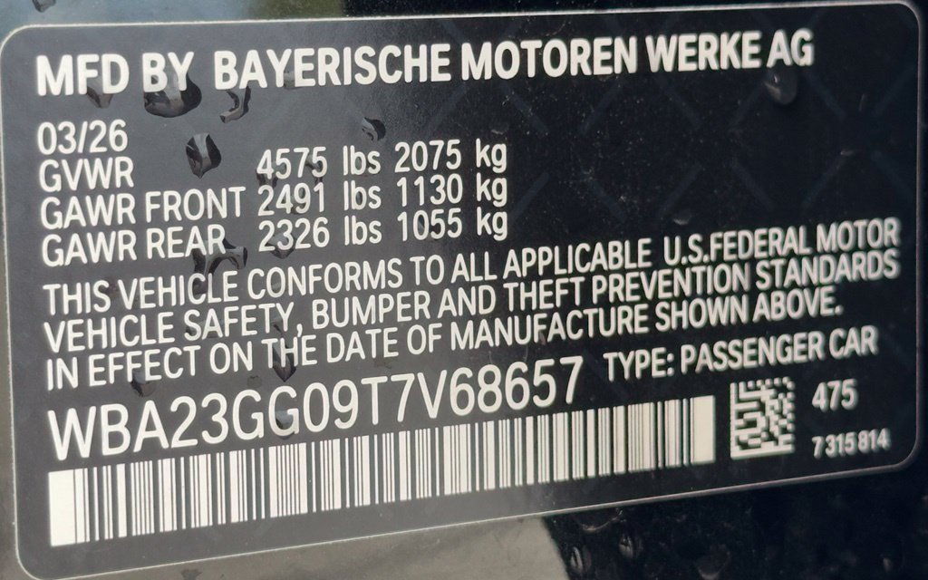 New 2026 Black Sapphire Metallic BMW 228 xDrive image 44