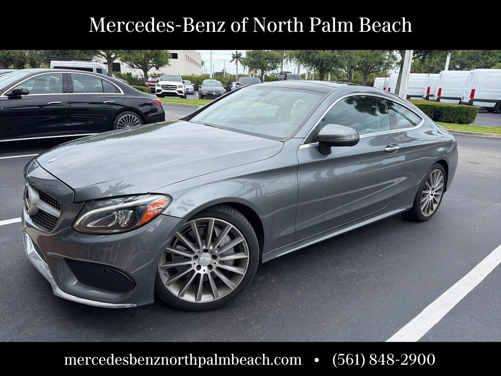Used 2017 Gray Mercedes-Benz C 300 image 1