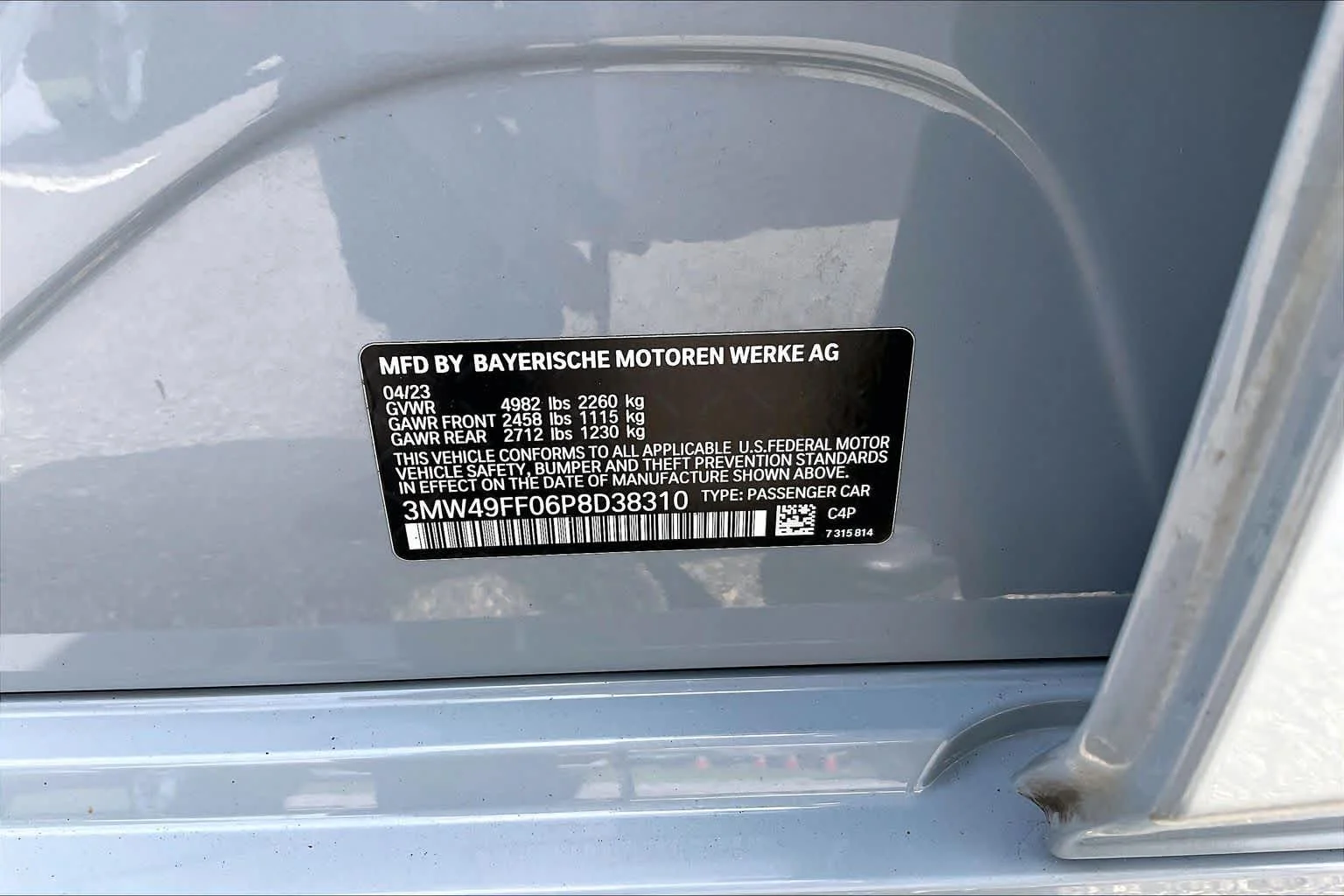 Used 2023 Brooklyn Grey Metallic BMW M340i xDrive image 31