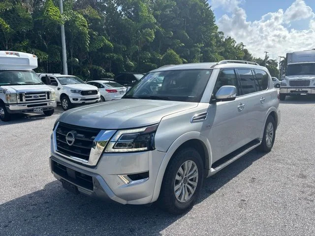 Used 2021 Brilliant Silver Metallic Nissan SV image 5