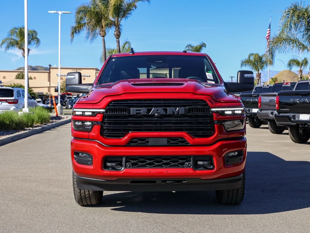 New 2026 Molten Red Pearl-Coat Exterior Paint RAM Laramie image 8