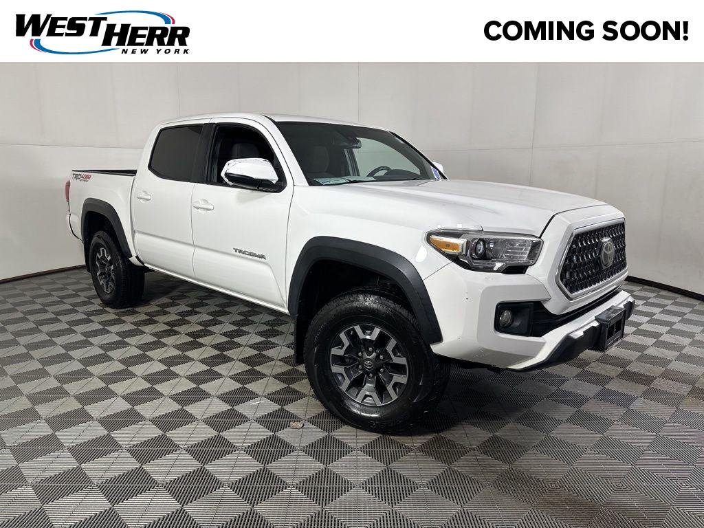 Used 2019 Super White Toyota TRD Off-Road image 1