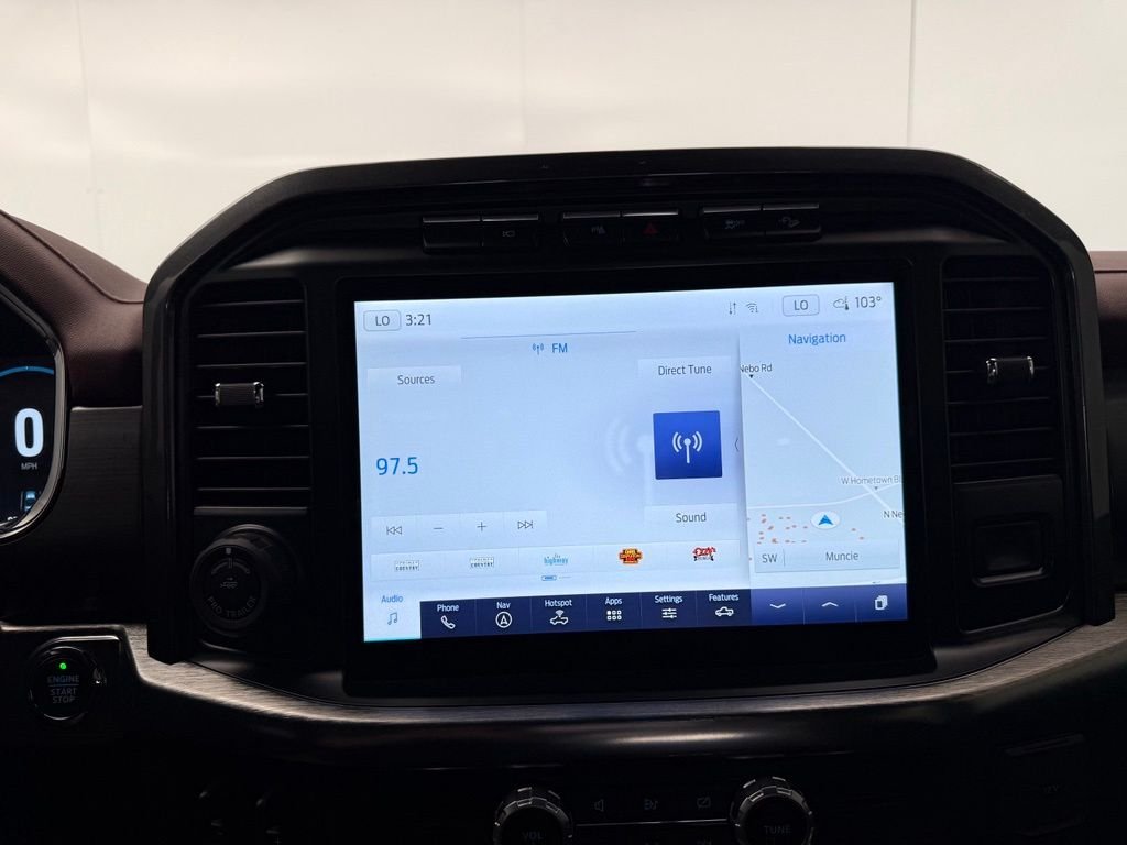 Used 2022 Blue Ford Lariat image 48