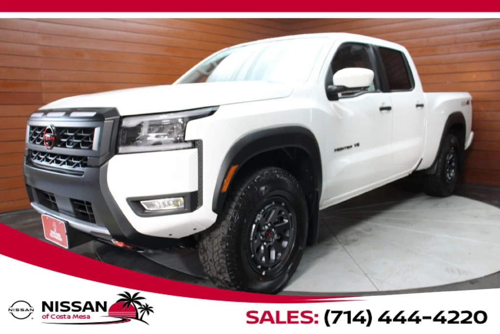 New 2027 Glacier White Nissan Crew Cab PRO-4X® Long Bed image 1