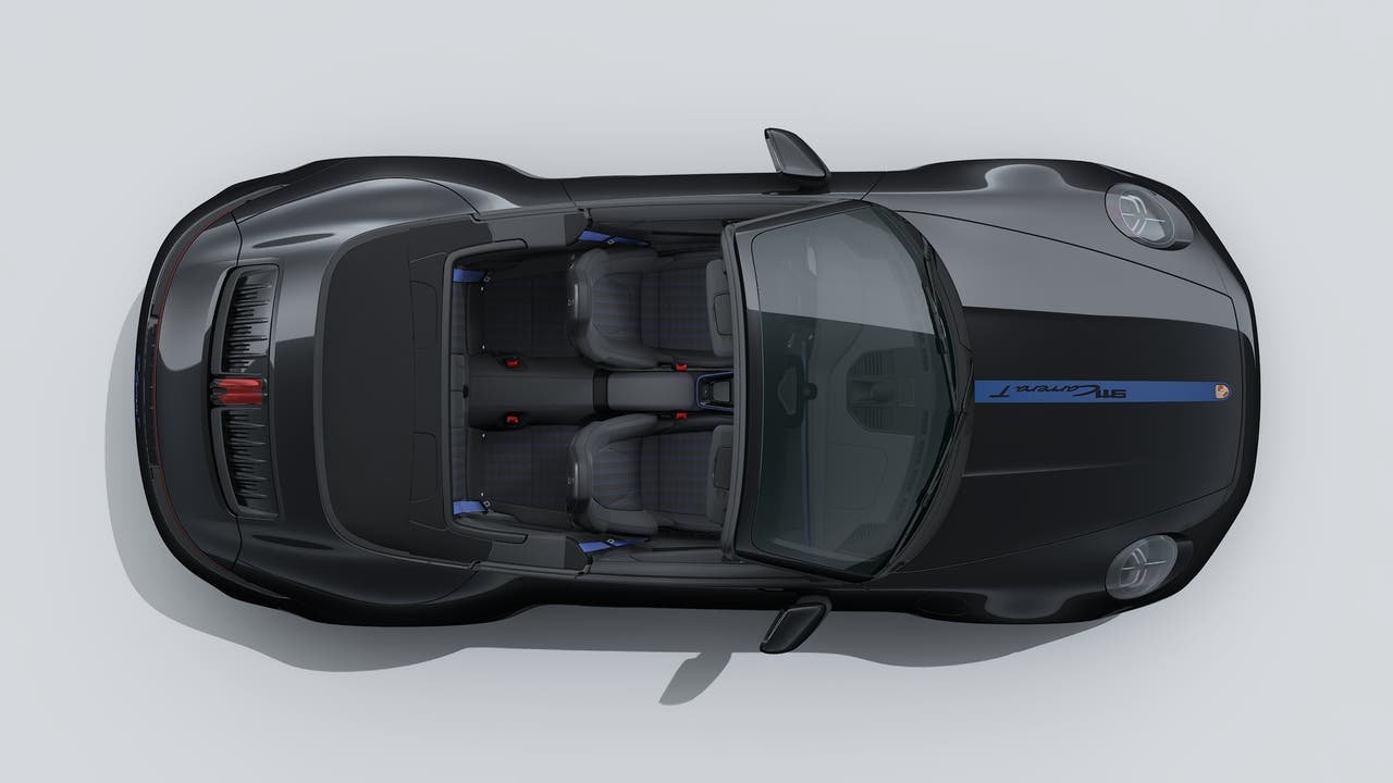 New 2026 Black Porsche Carrera T Cabriolet image 5