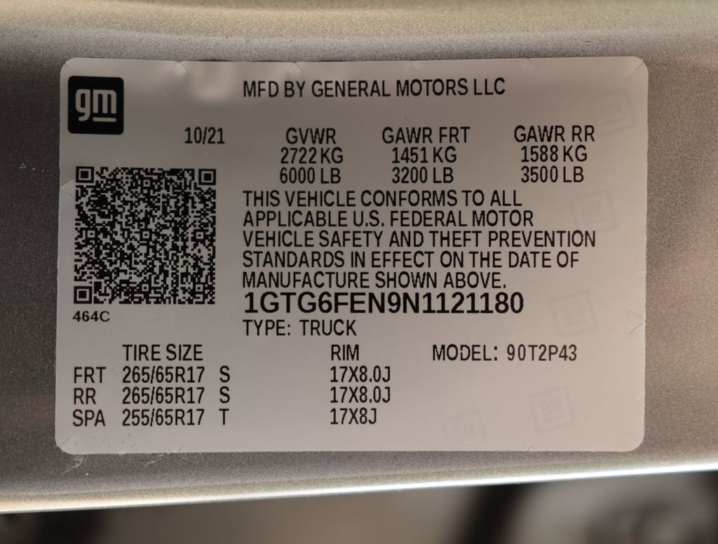 Used 2022 Satin Steel Metallic GMC AT4 - Leather image 36