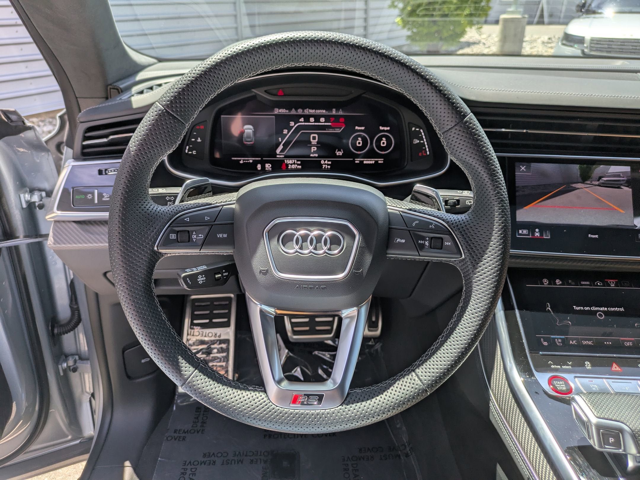 Used 2024 Satellite Silver Metallic Audi 4.0 TFSI quattro image 15
