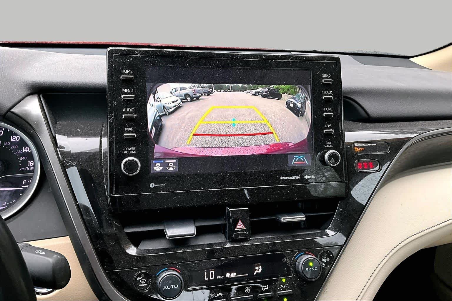 Used 2022 Ruby Flare Pearl Toyota Hybrid XLE image 25