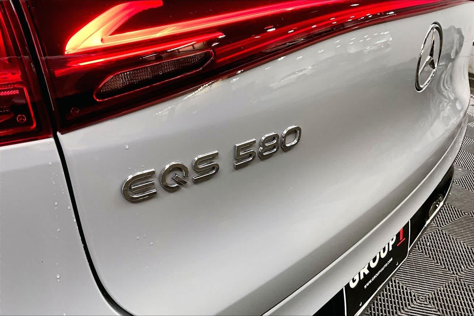 Used 2023 MANUFAKTUR Alpine Grey Mercedes-Benz EQS 580 image 9