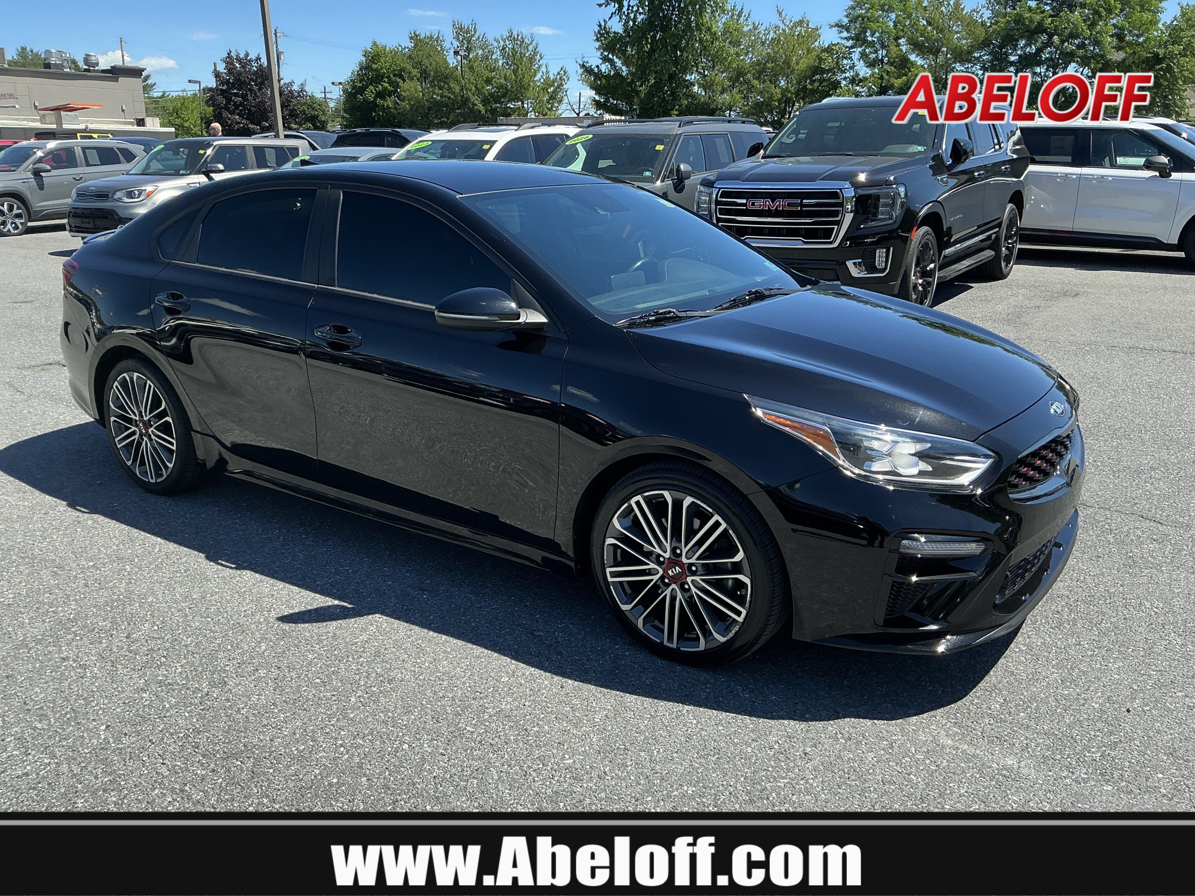 Used 2021 Aurora Black Kia GT image 1