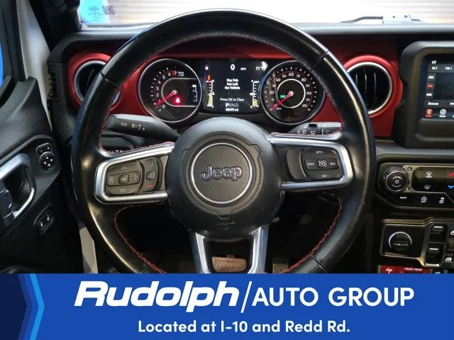 Used 2021 Bright White Clearcoat Jeep Unlimited Rubicon image 13