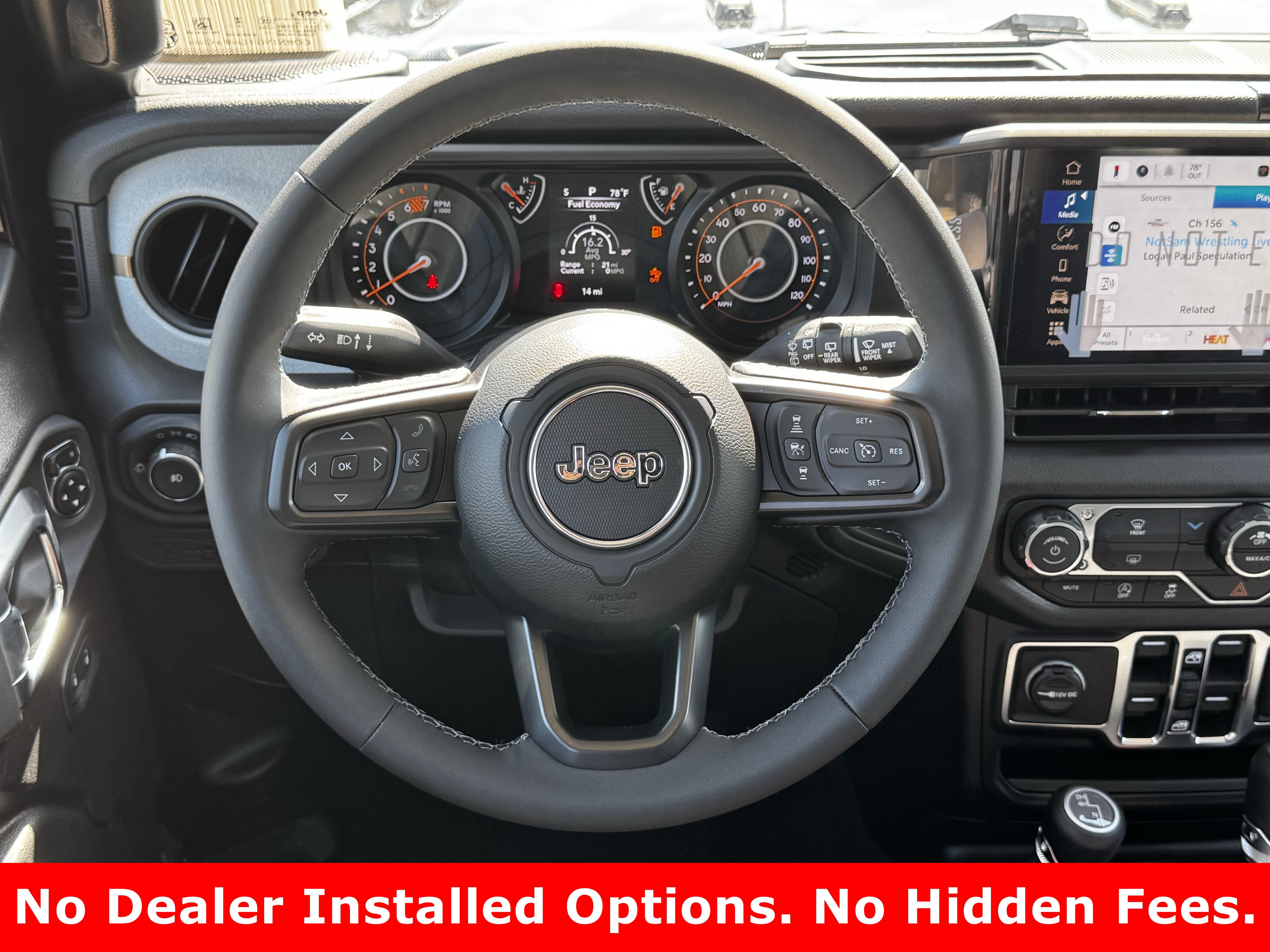 New 2026 Black Clear-Coat Exterior Paint Jeep Sport S image 14