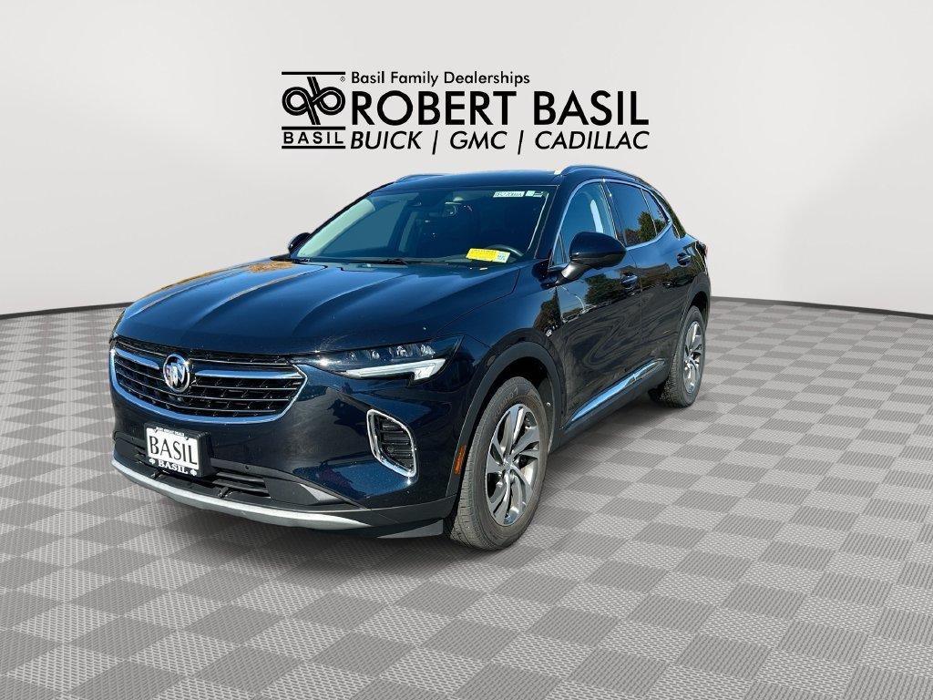 Used 2021 Blue Buick Essence image 4