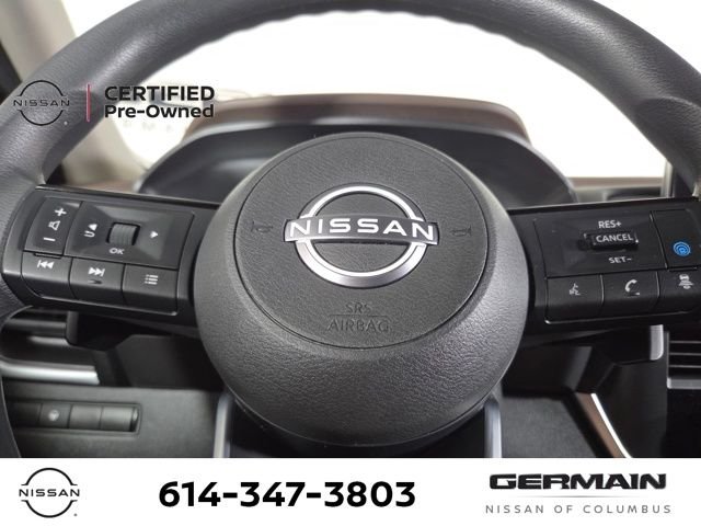 Certified Used 2023 Black Nissan SV image 25