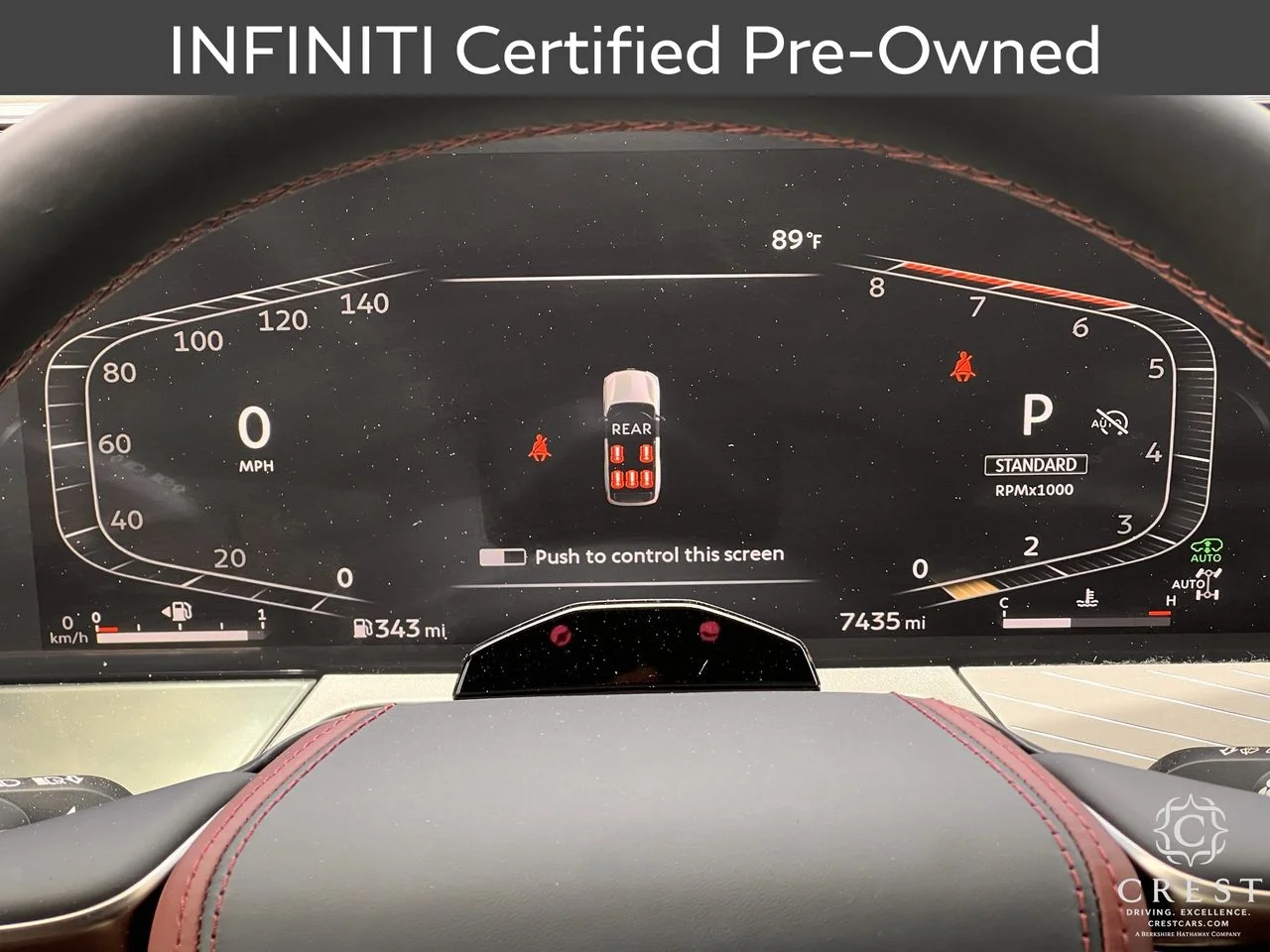 Certified Used 2026 Mineral Black Graphite Shadow INFINITI AUTOGRAPH image 17