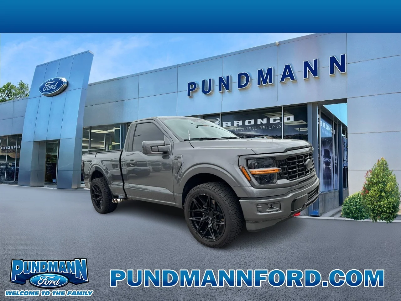 Used 2025 Carbonized Gray Metallic Ford XL 4WD Reg Cab 6.5' Box image 1