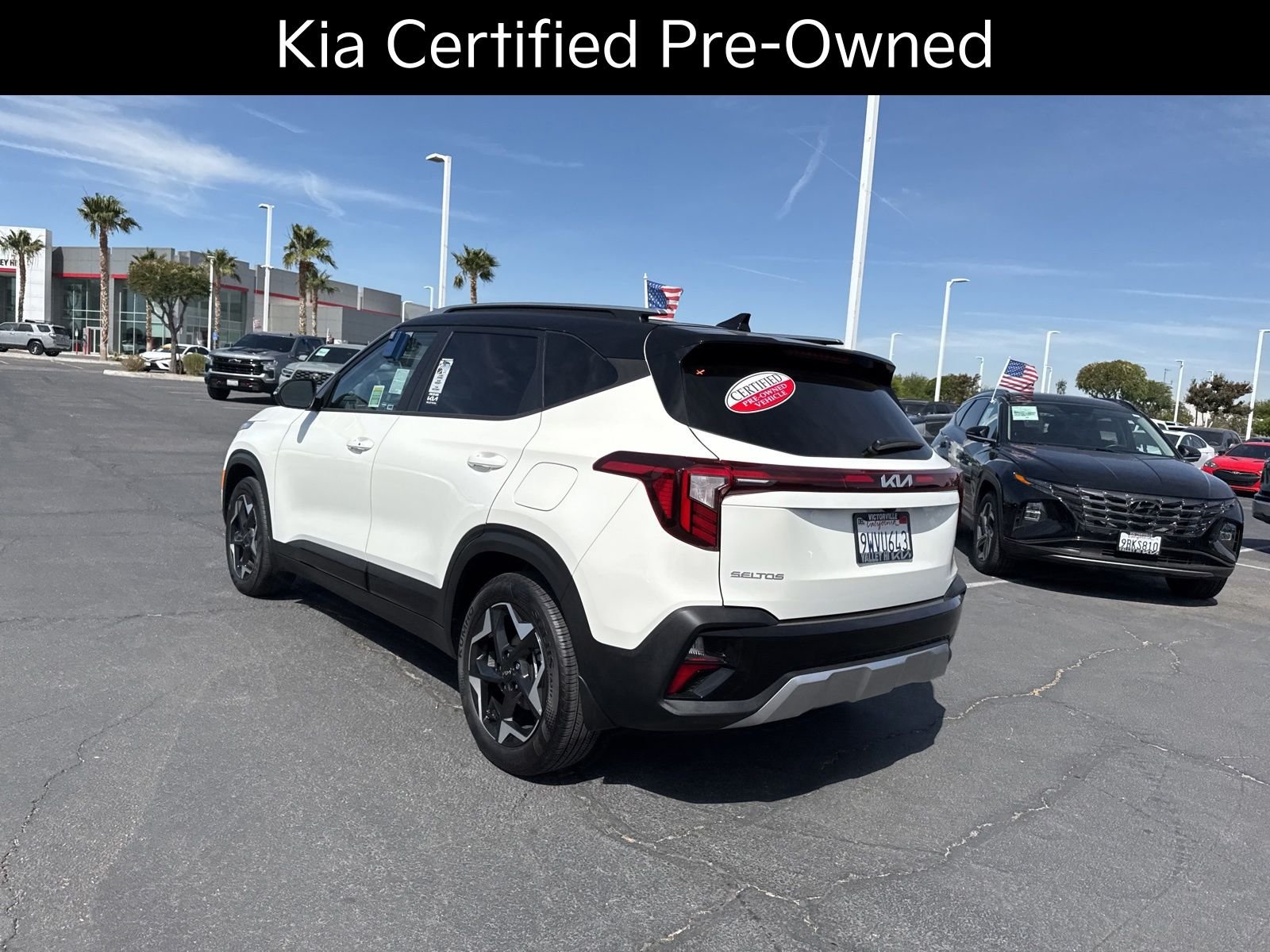 Certified Used 2026 Clear White/Black Roof Kia S image 10