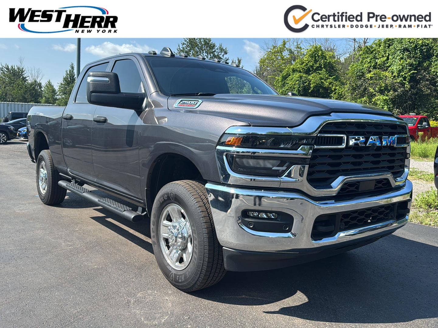 Used 2025 Granite Crystal Metallic Clearcoat Ram Tradesman image 1