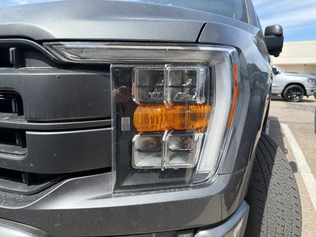 Used 2023 Carbonized Gray Metallic Ford LARIAT image 2