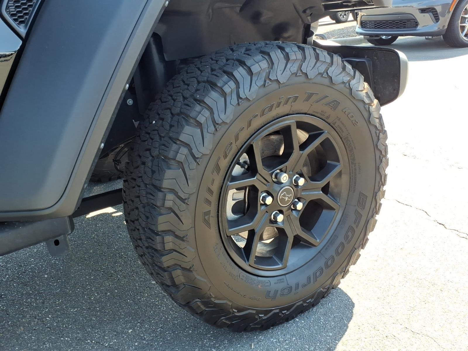 Used 2024 Black Clearcoat Jeep Willys image 13