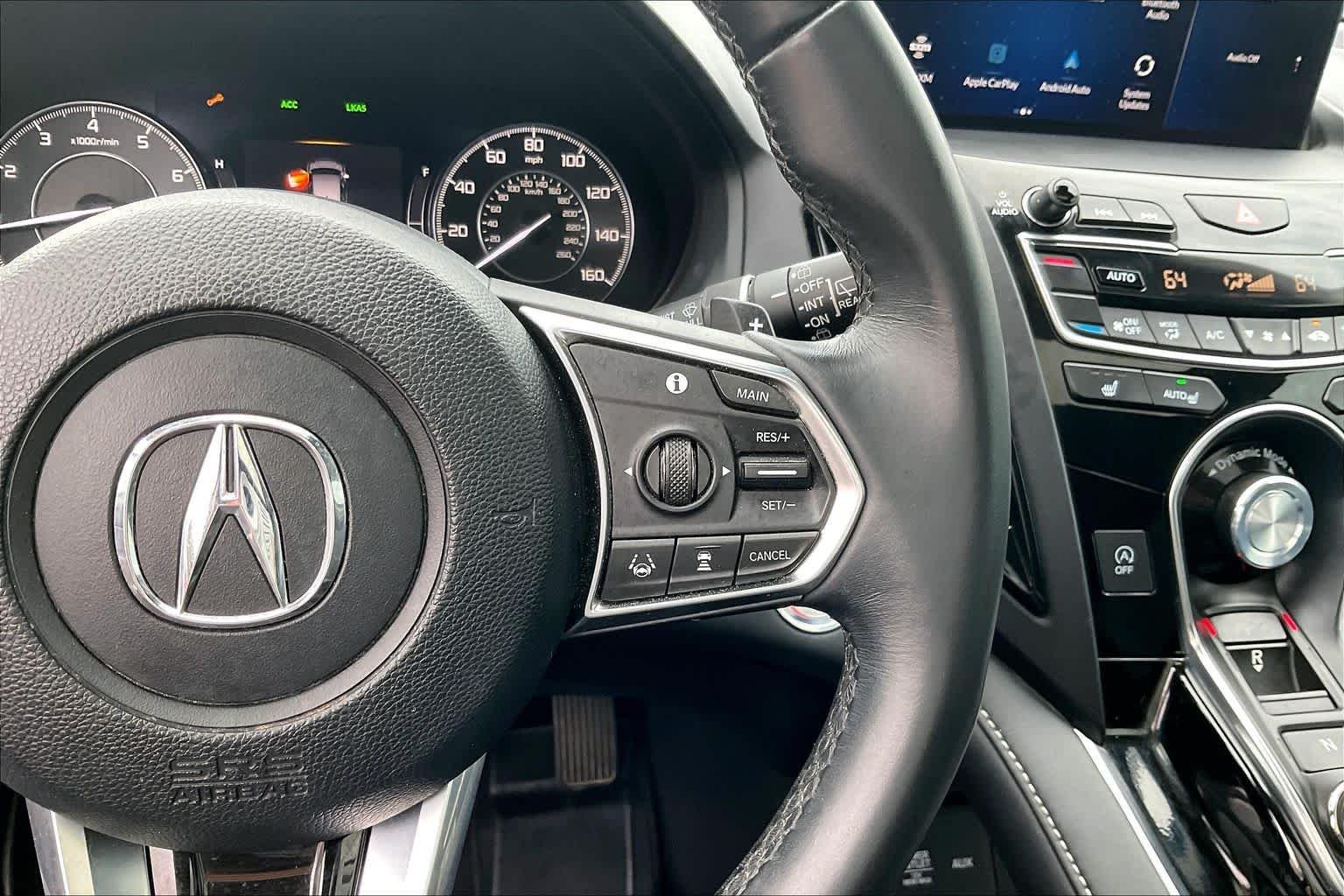 Used 2019 White Diamond Pearl Acura w/Technology Pkg image 24