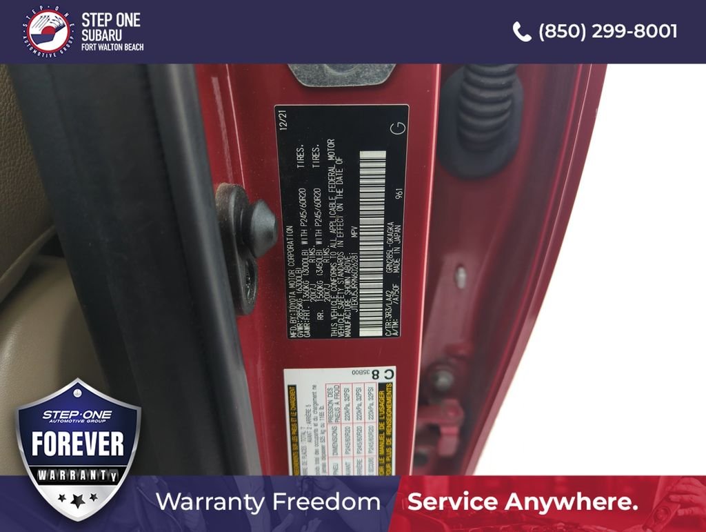 Used 2022 Red Toyota Limited image 40