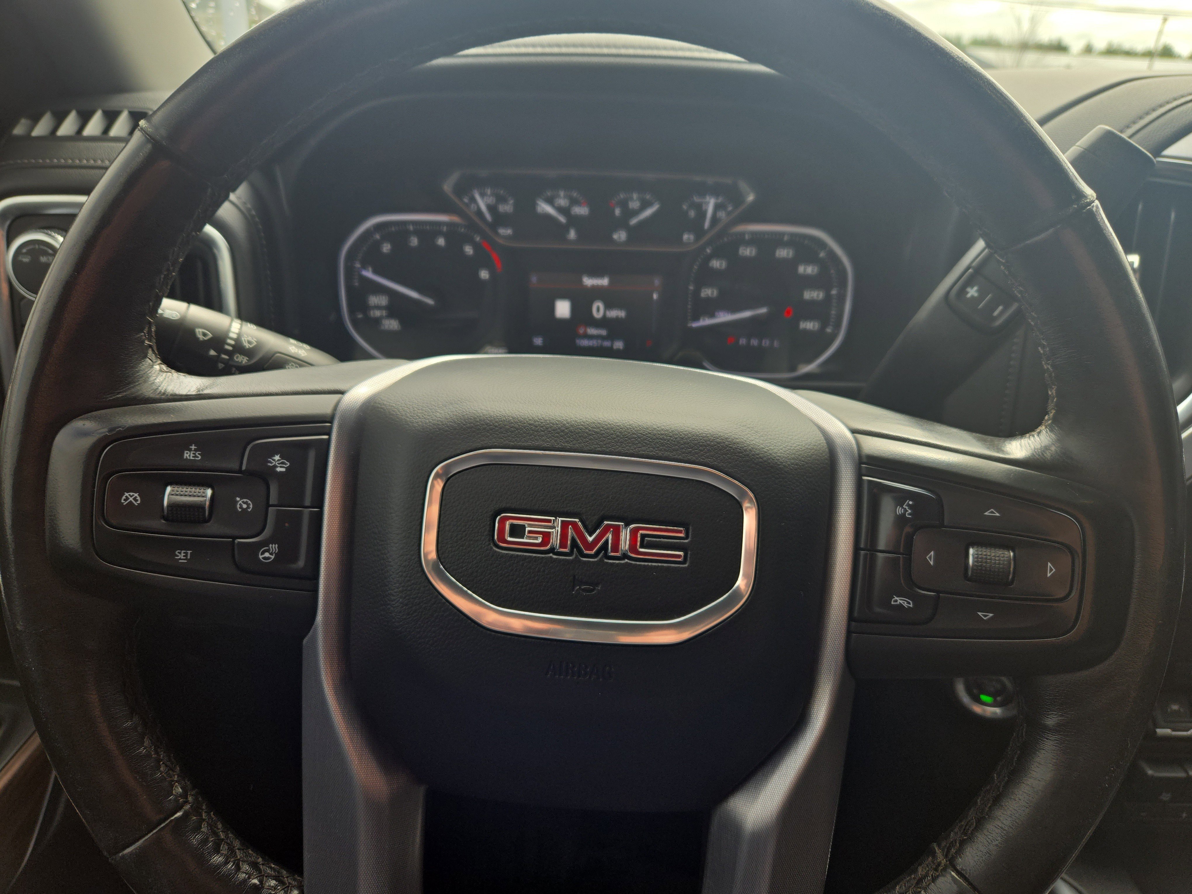 Used 2021 Satin Steel Metallic GMC SLT image 17
