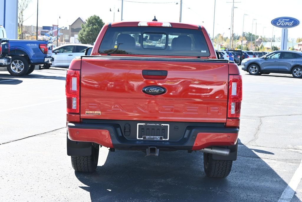Certified Used 2023 Hot Pepper Red Metallic Tinted Clearcoat Ford Lariat image 10