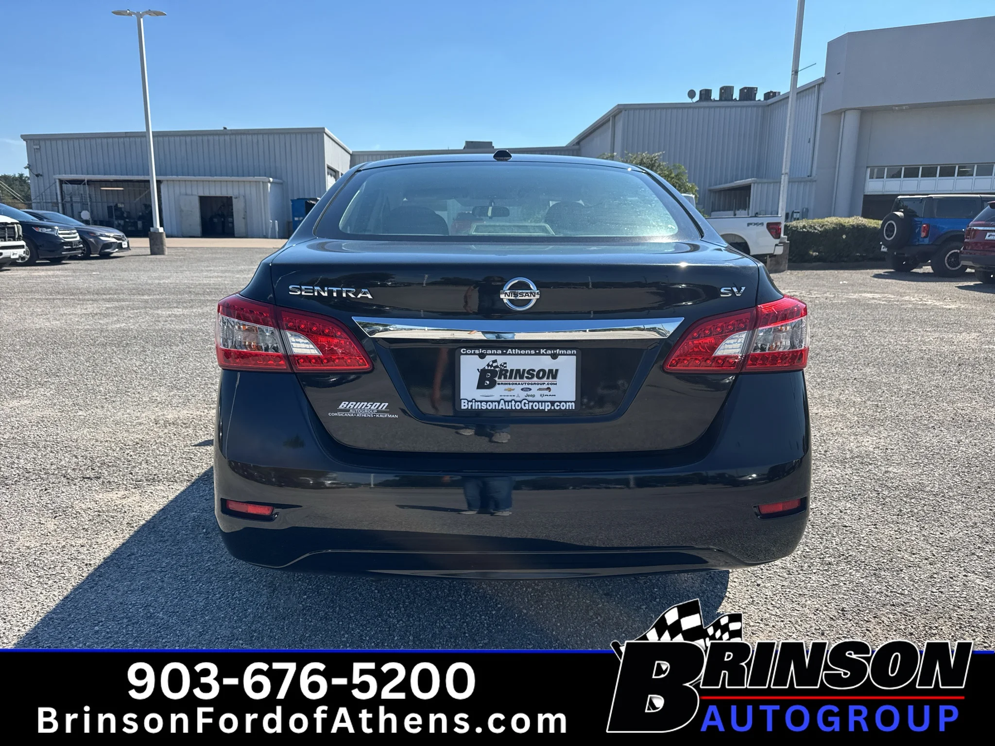 Used 2015 Super Black Nissan SV image 6