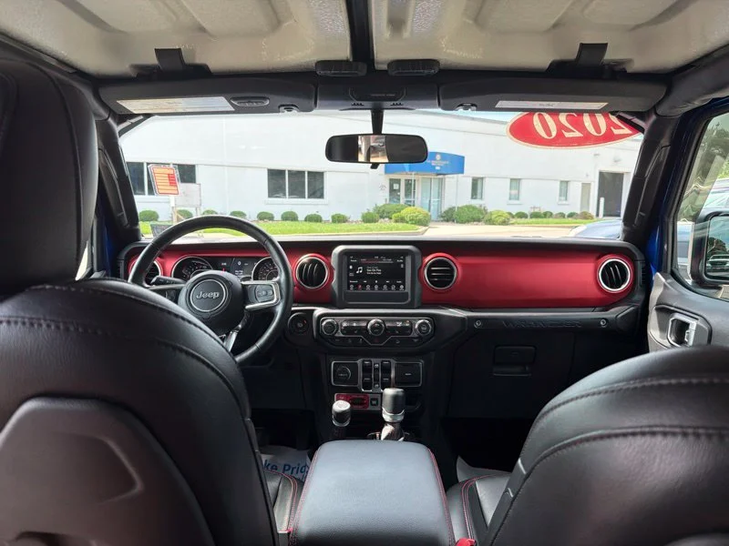 Used 2020 Blue Jeep Unlimited Rubicon image 17
