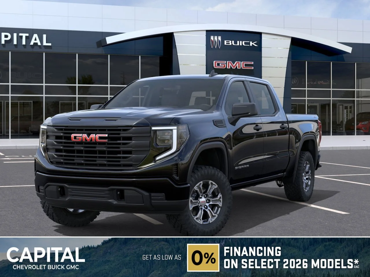 New 2026 Onyx Black GMC Pro image 1