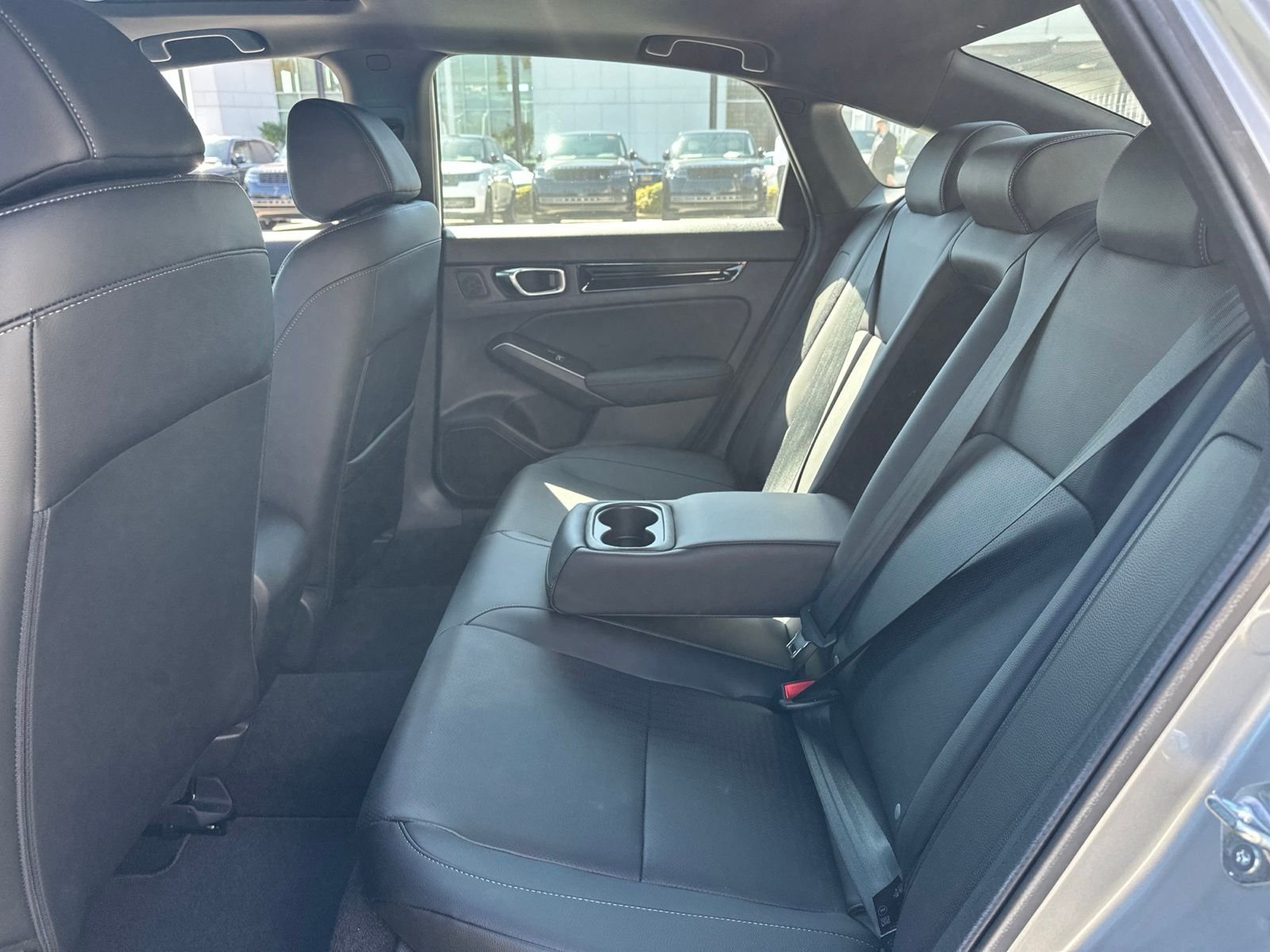 Used 2025 Solar Silver Metallic Honda Sport image 15
