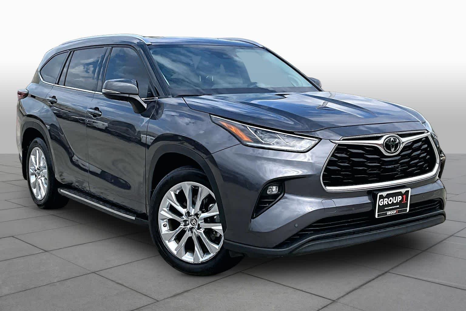 Used 2024 Magnetic Gray Metallic Toyota Limited image 3