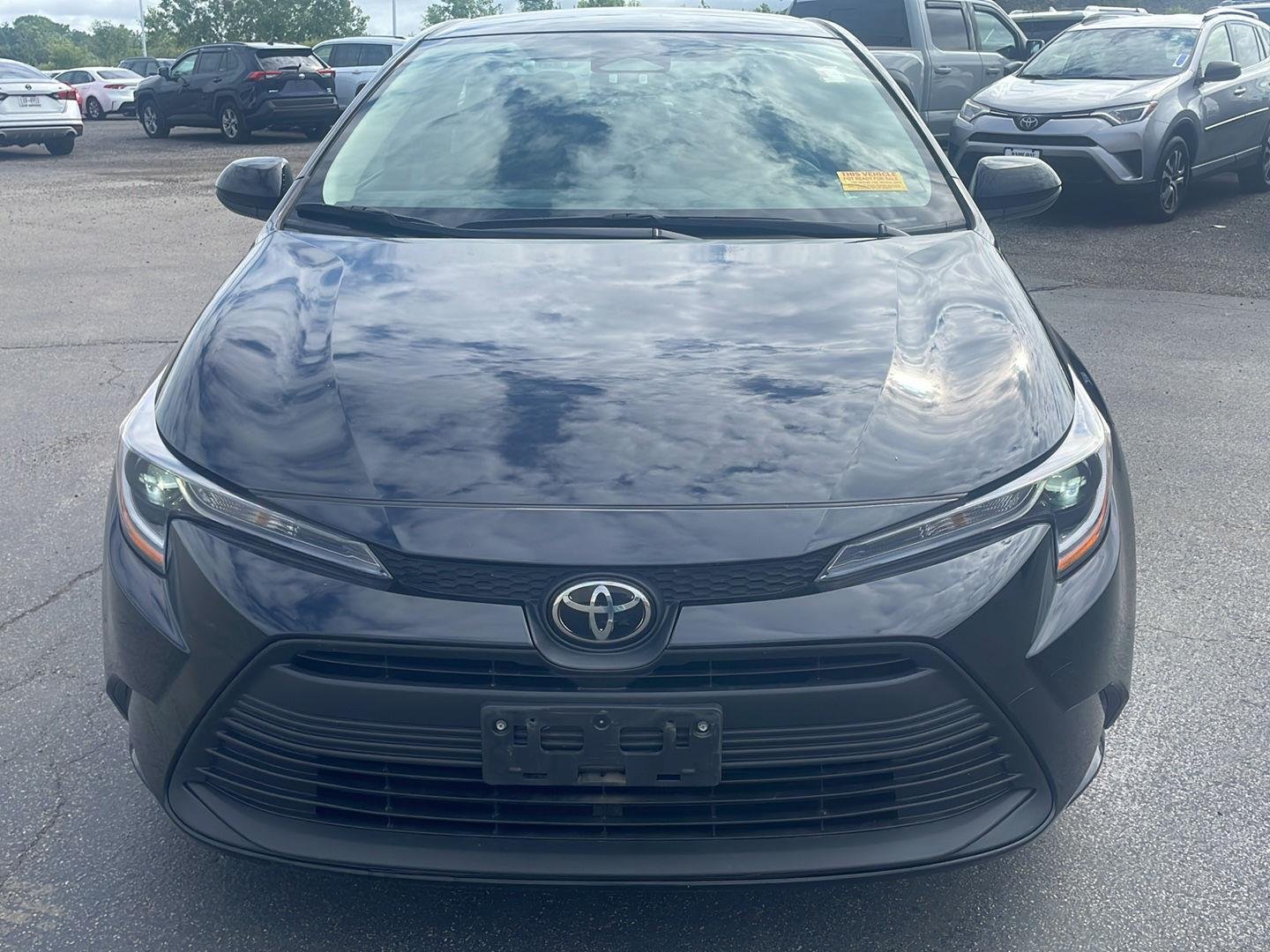 Certified Used 2024 Midnight Black Metallic Toyota LE image 7