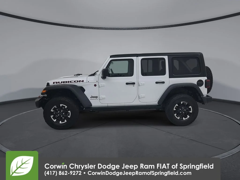 Certified Used 2025 White Jeep Rubicon image 10